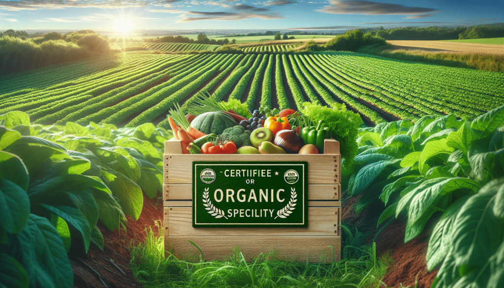 How Do I Navigate The Certification Process For Organic Or Specialty Crops?